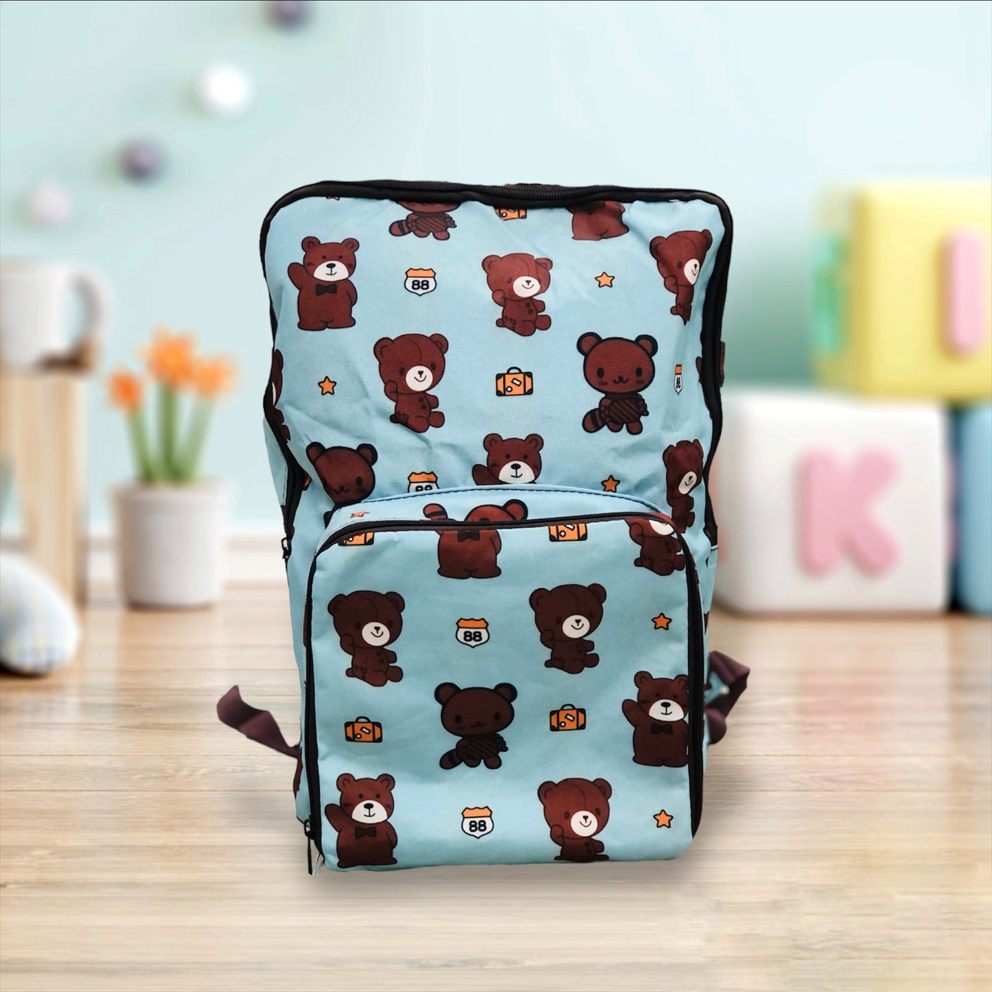 Foldable Graphic School Bag