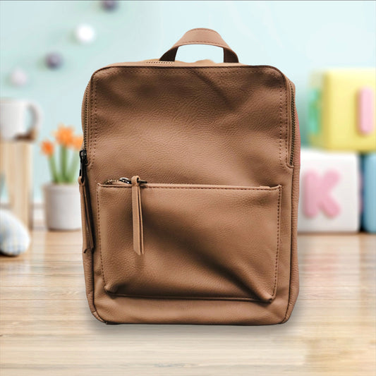 Medium Leather Backpack