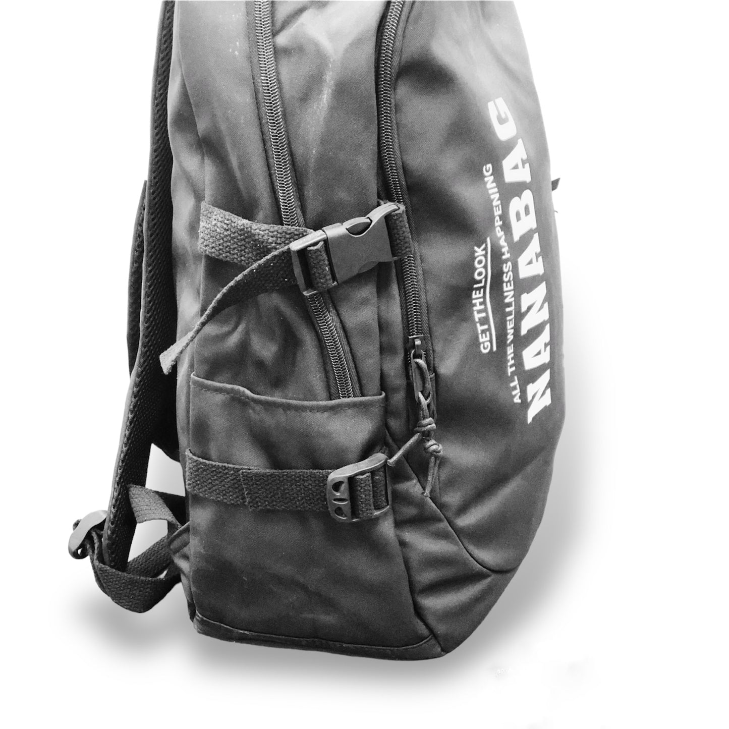 black backpack
