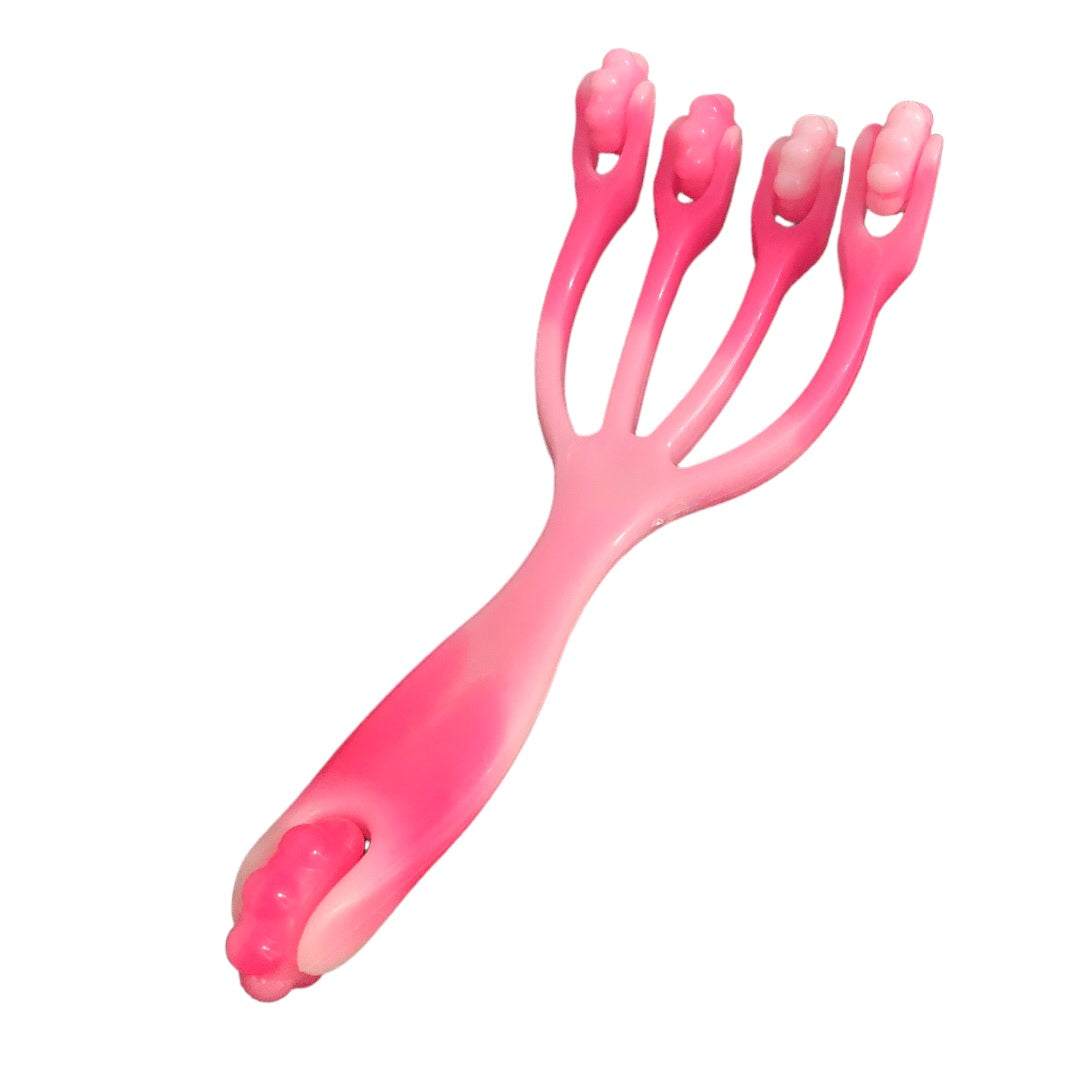 Plastic massage hand 4 heads