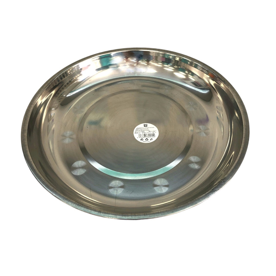 Stainless steel plates 3 sizes