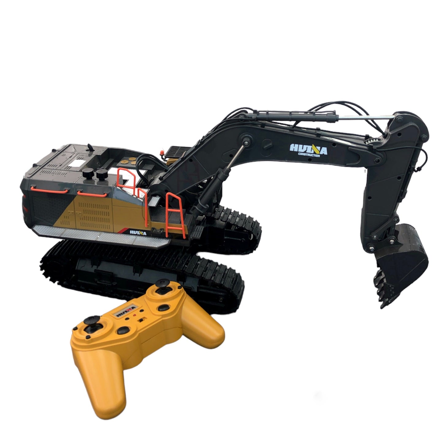 Iron control excavator with remote control