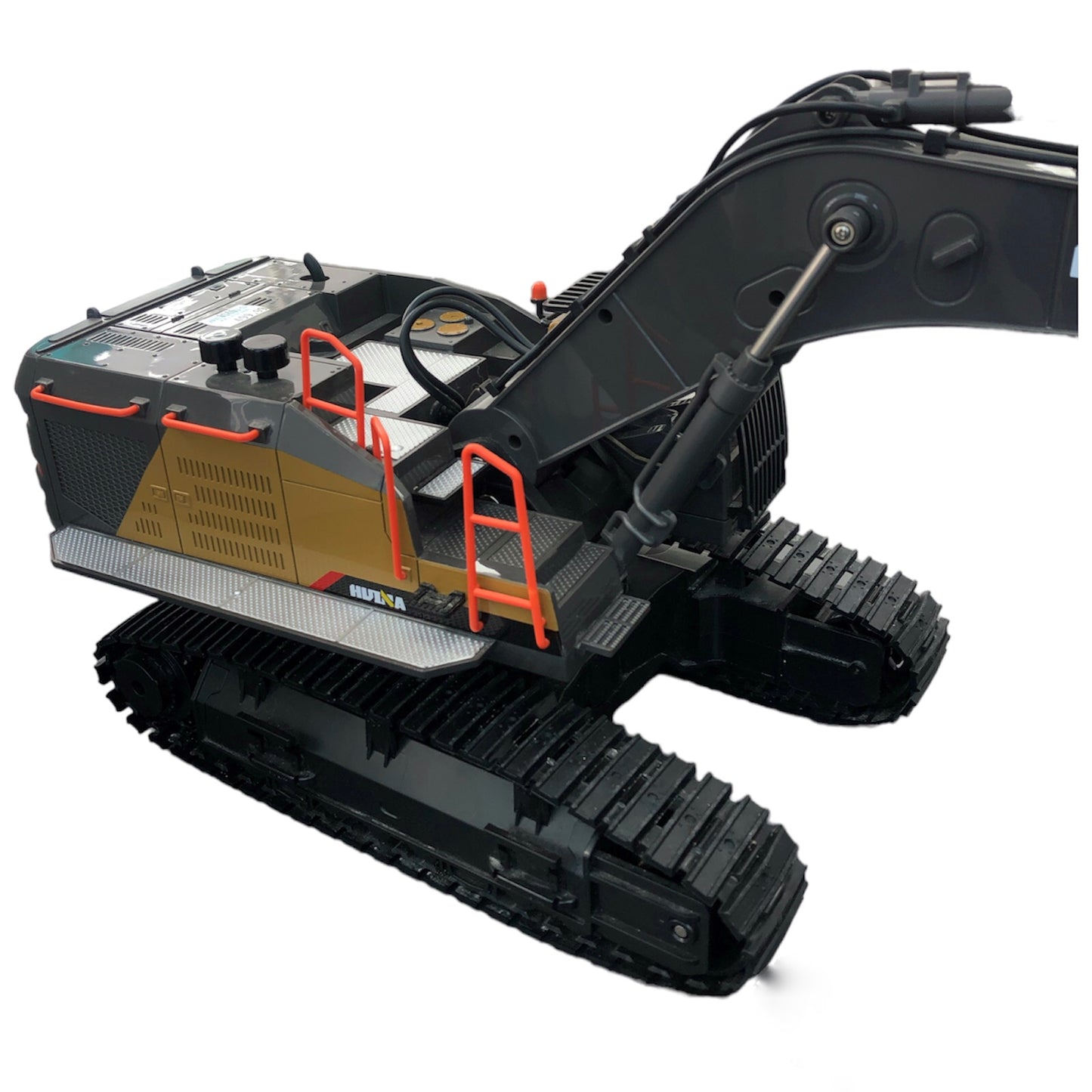Iron control excavator with remote control