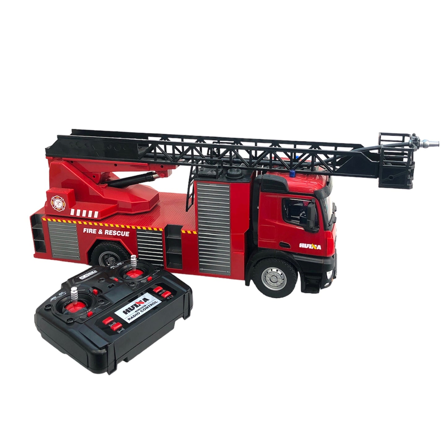 Iron control fire extinguisher with remote