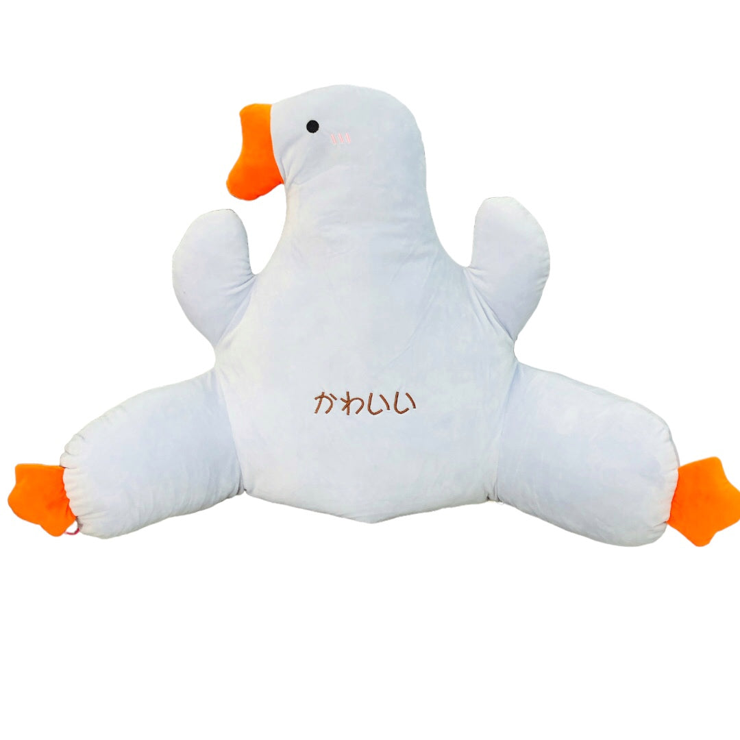 Large Blue Duck Soft Plush Doll and Pillow