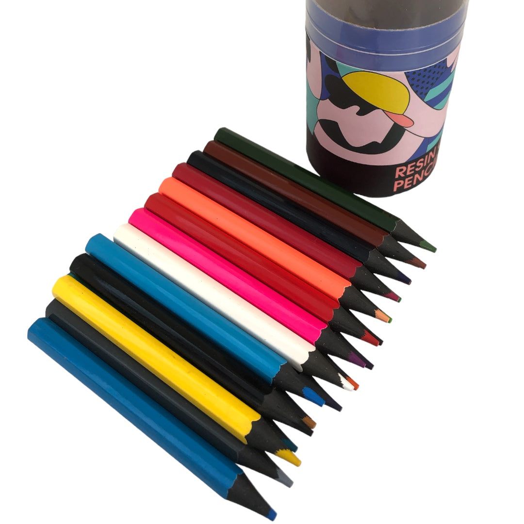 Small size wooden colors 24 colors