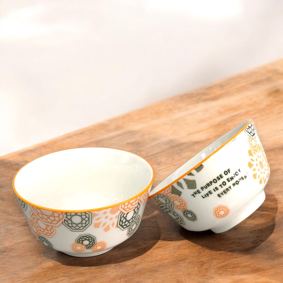 صحن سيراميك مزخرف 4.5 انش