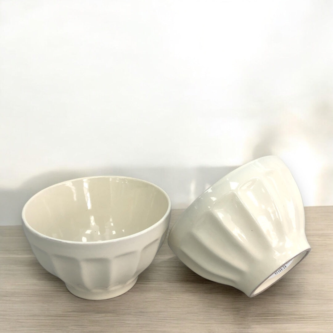 صحن سيراميك مجور سادة 4.5 انش