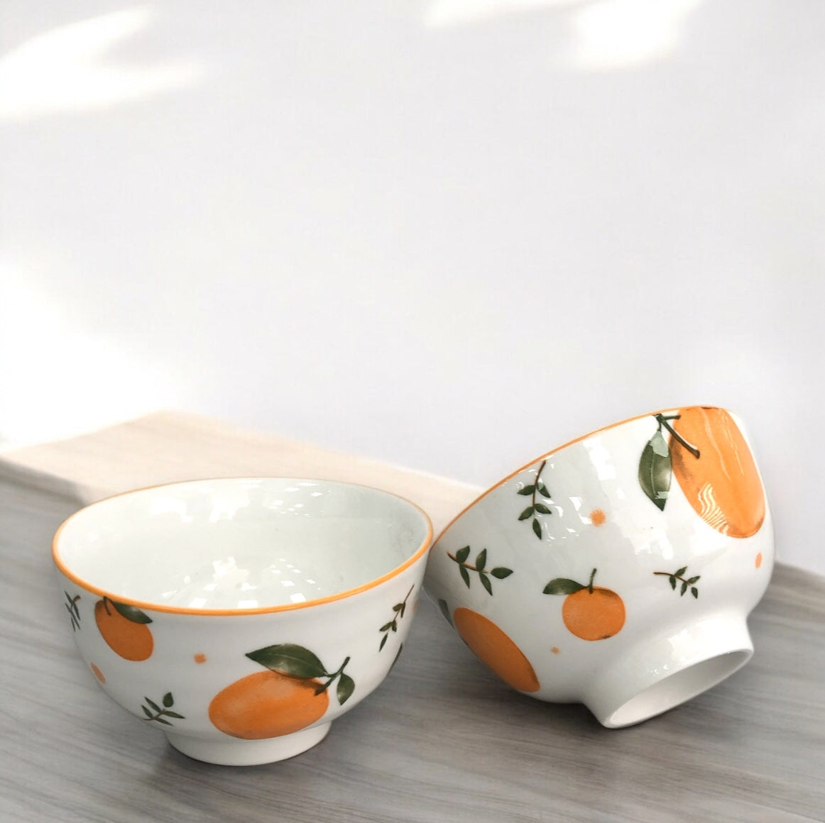 صحن سيراميك مجور برتقال 4.5 انش