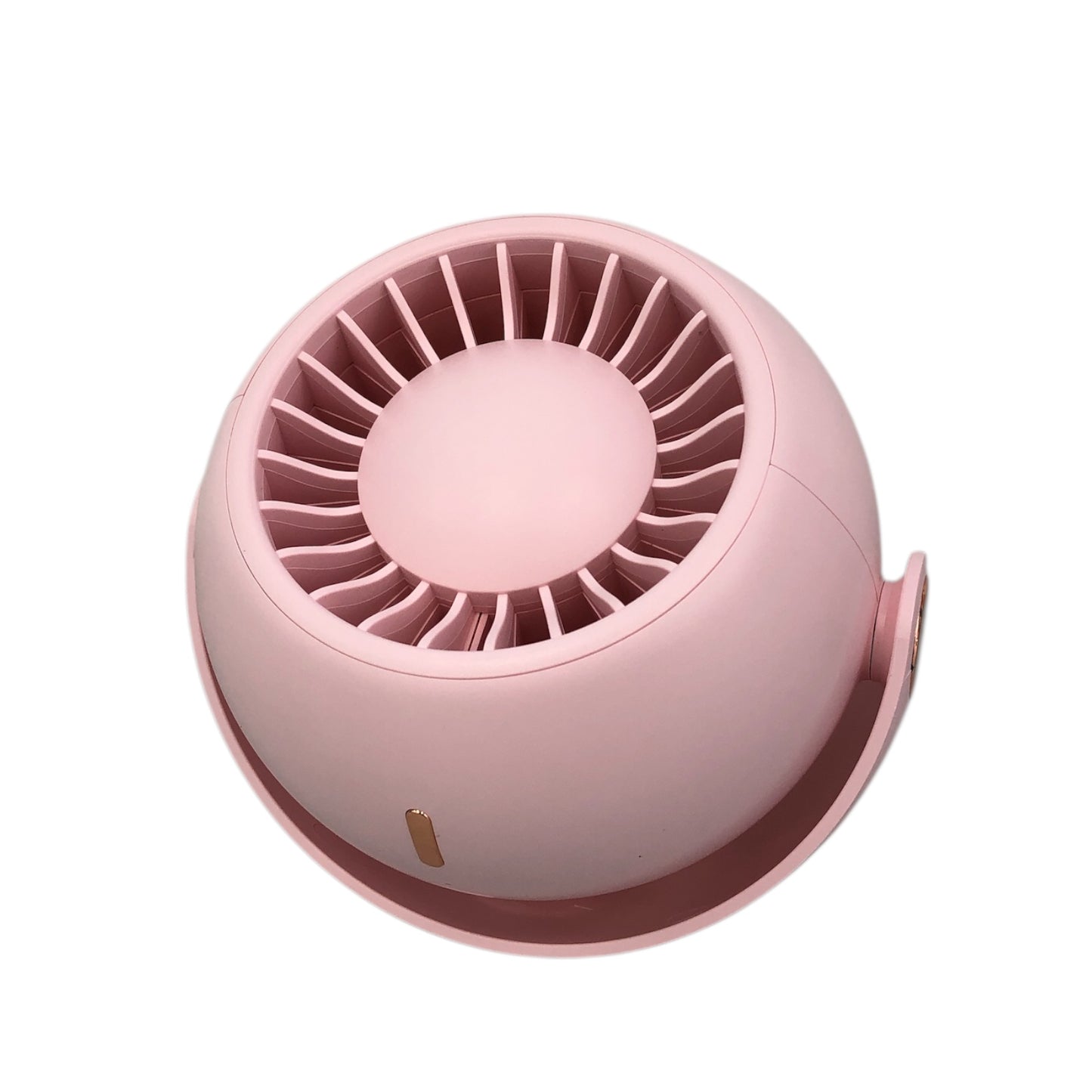 Desk fan with movable base