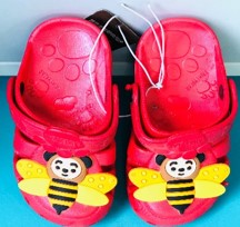 Red bee mascara children's summer diaper