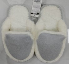 Winter warmer with brown and white fur