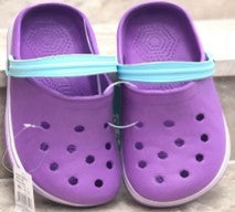 Light purple Crocs sandal