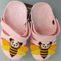 Pink bee mascara children's summer diaper