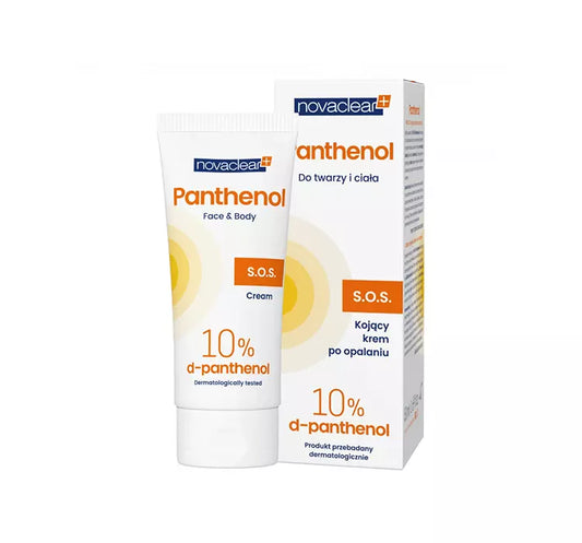 Novaclear Panthenol 10% Face & Body Cream 50ml