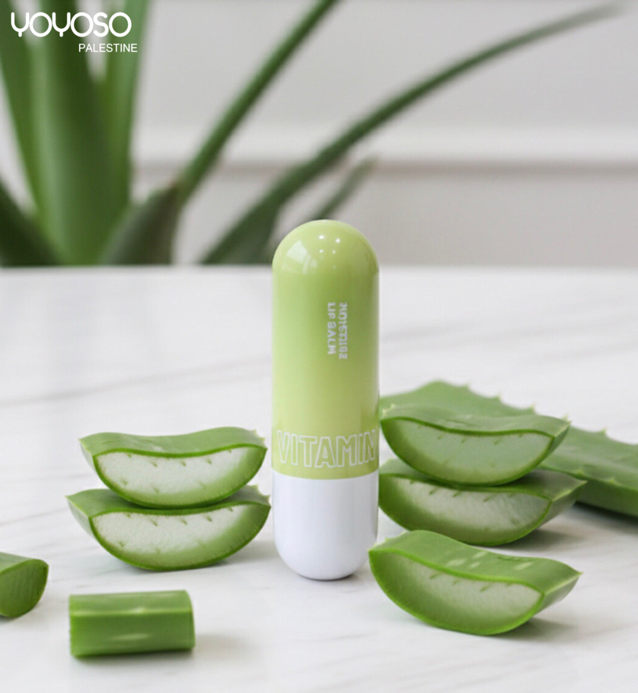 مرطبات شفاه فيتامينات بنكهات مختلفة