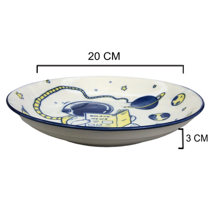 صحن سيراميك رجل الفضاء 8.3انش