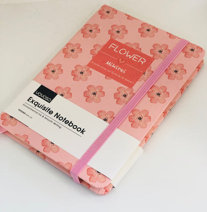 A6 rose notebook