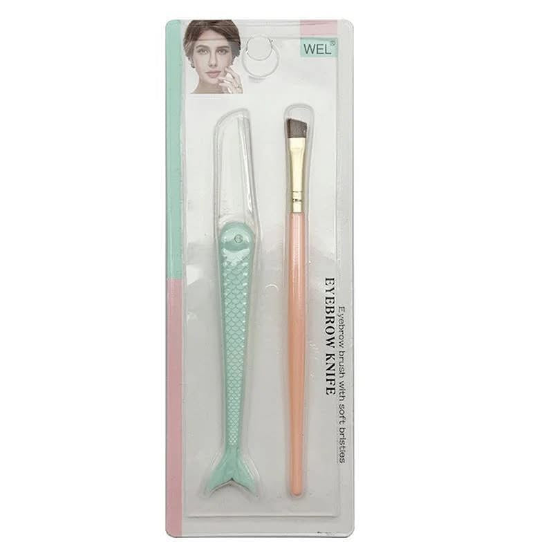 فرشاة مكياج مع شفرة وجه