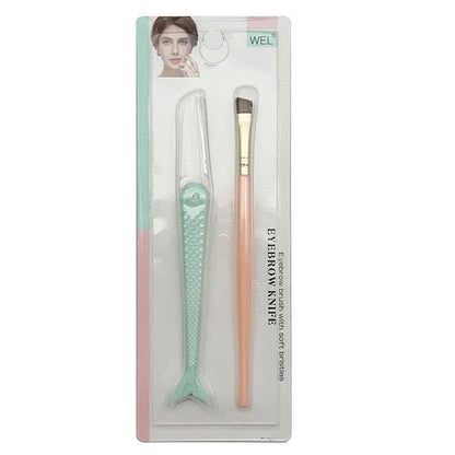 فرشاة مكياج مع شفرة وجه