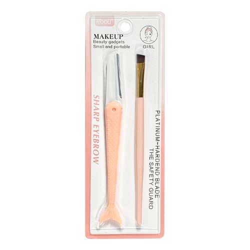 فرشاة مكياج مع شفرة وجه