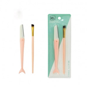 فرشاة مكياج مع شفرة وجه