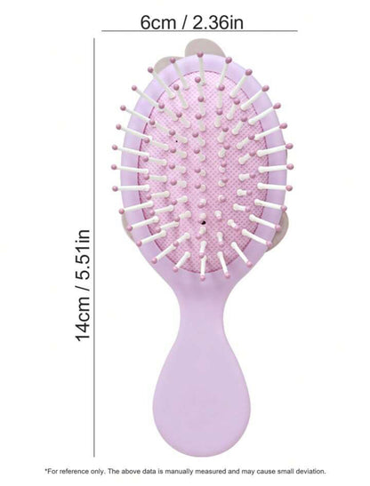 فرشاة شعر بلاستيك صغيرة ارنب