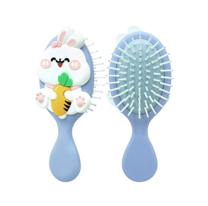 فرشاة شعر بلاستيك صغيرة ارنب