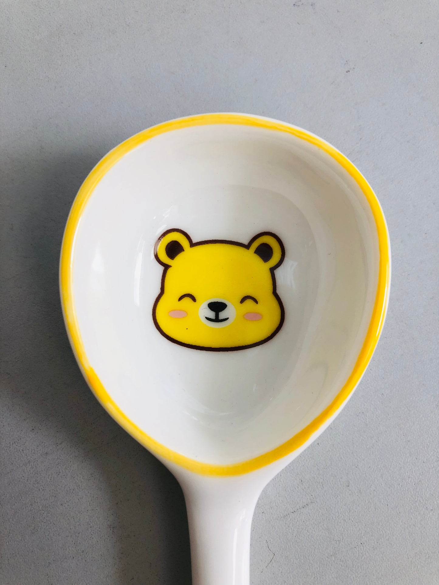 Honey Bear Ceramic Spoon