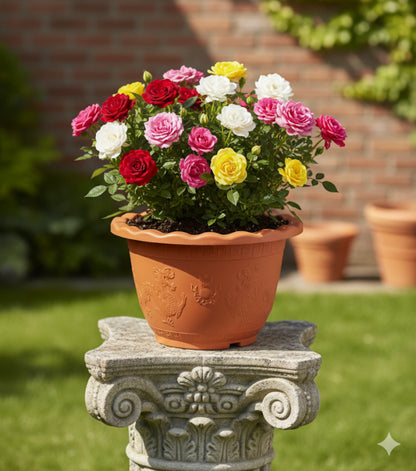 Dragon-shaped cultivation pots