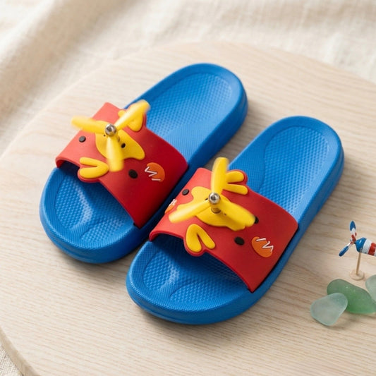 Blue fan summer diaper