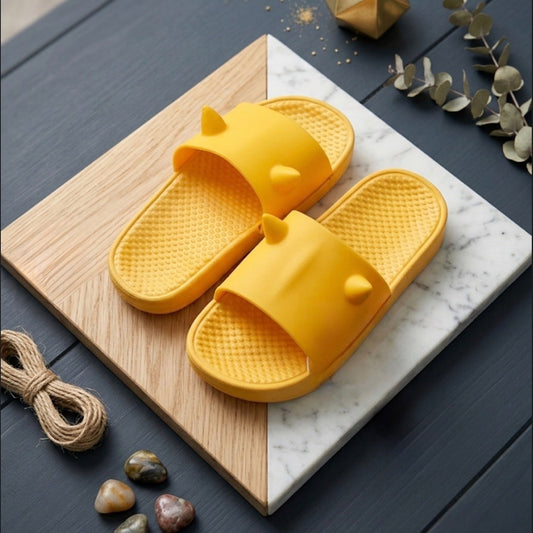 Yellow horn baby diaper