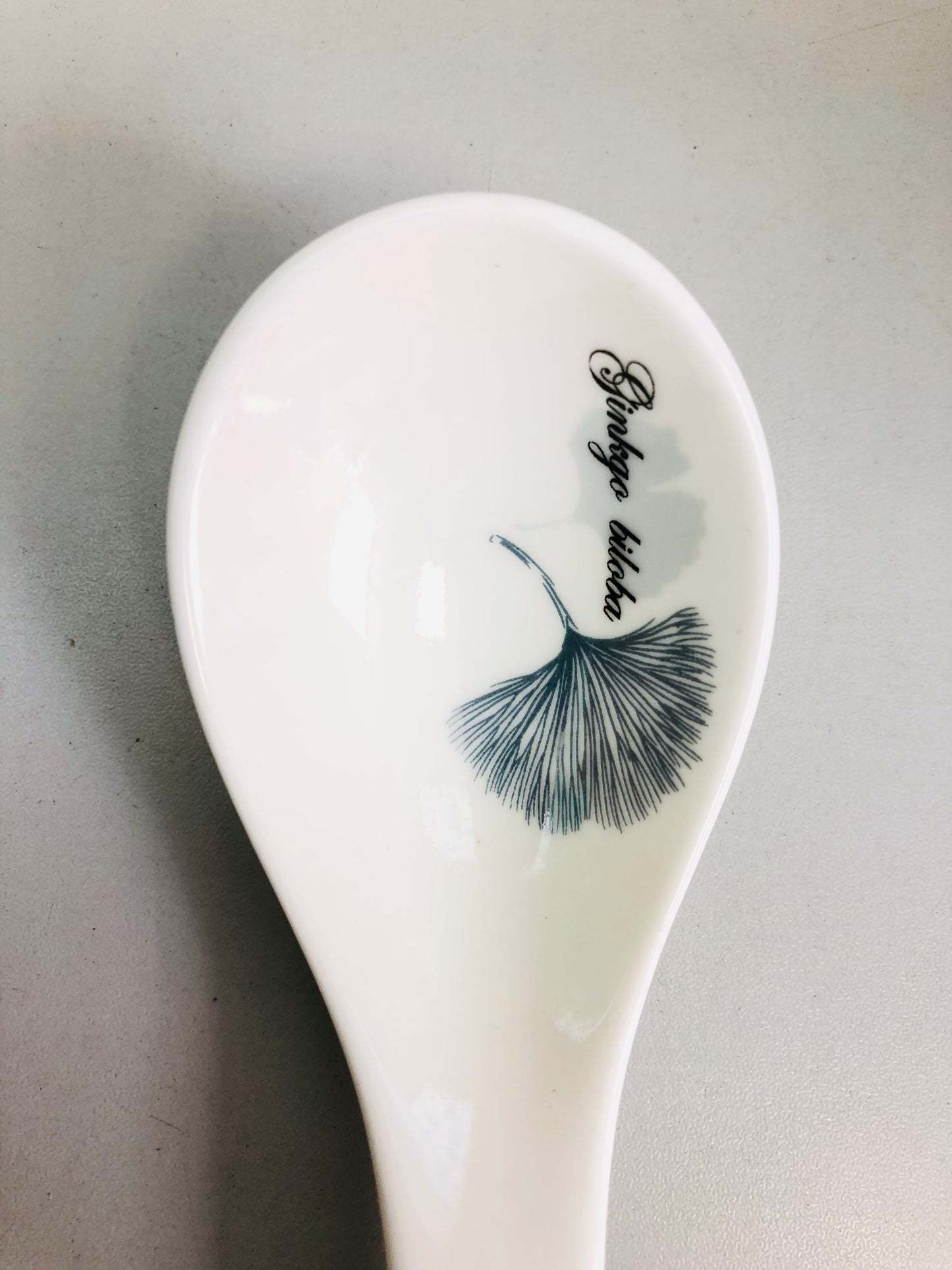 Residential rose ceramic spoon, number 3