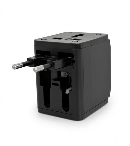 USB  محول سفر متعدد الجنسيات مع شاحن