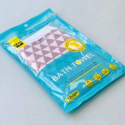 Bath loofah Moroccan shapes