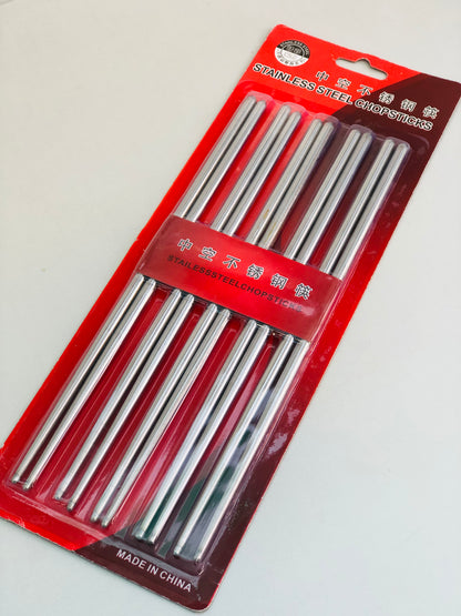 Iron chopsticks, 5 pairs