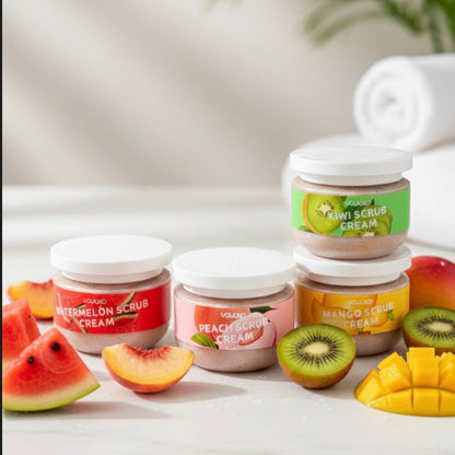 سكراب مقشر للجسم بالفواكه