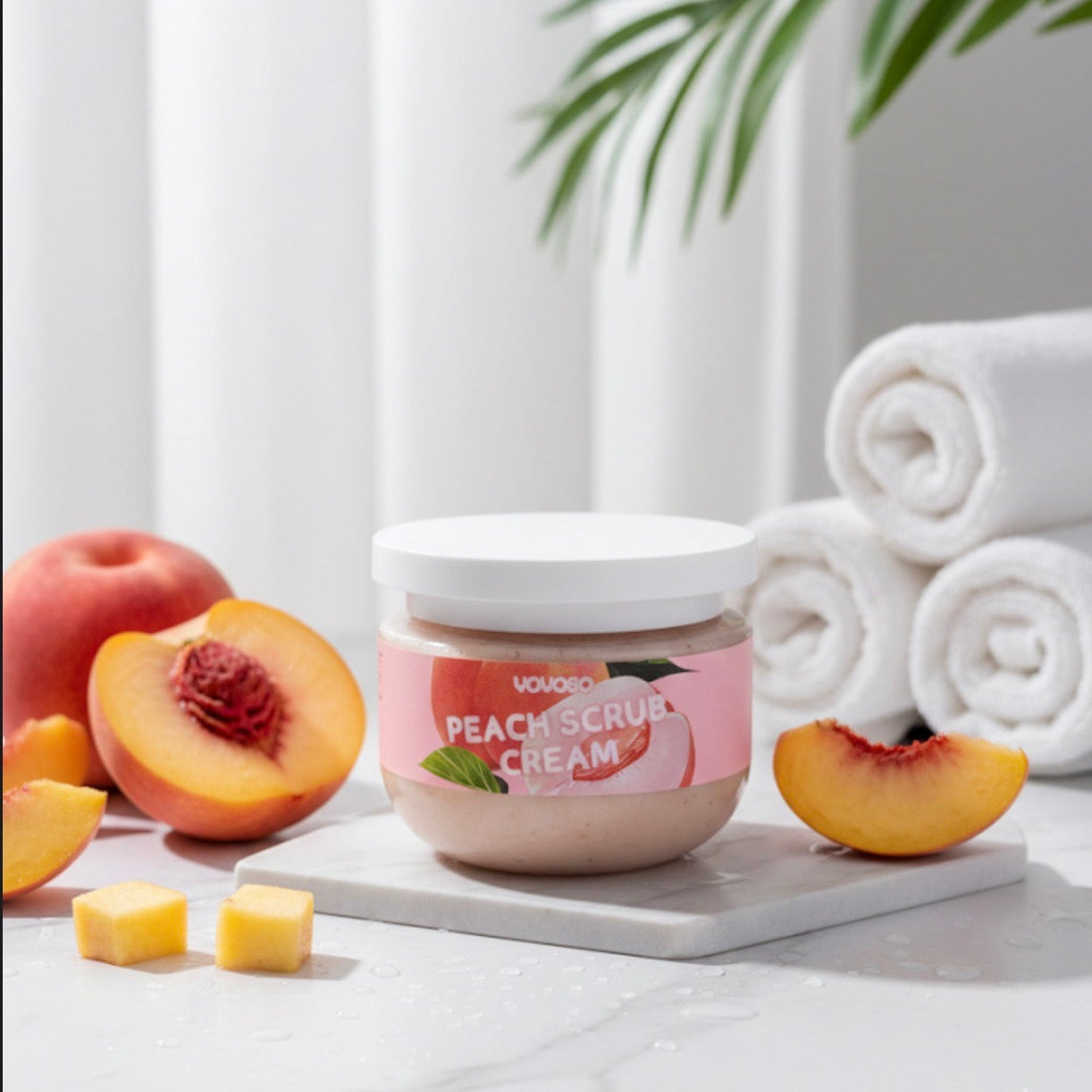 سكراب مقشر للجسم بالفواكه