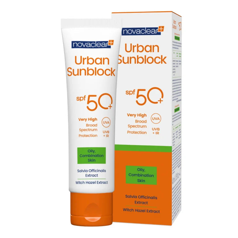 Novaclear Urban Sunblock SPF50 + Oily Skin 40ML واقي شمس للبشرة الدهنية