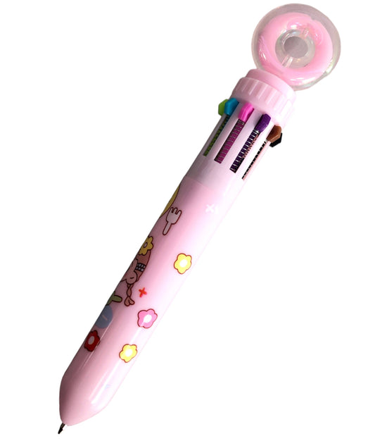 Pink donut fountain pen