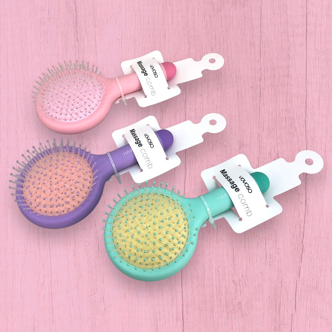 فرشاة شعر شكل دونات