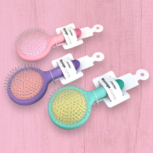 فرشاة شعر شكل دونات