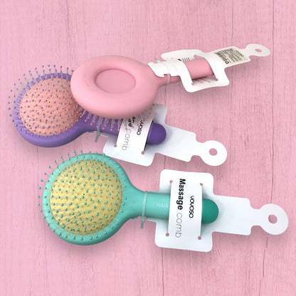 فرشاة شعر شكل دونات