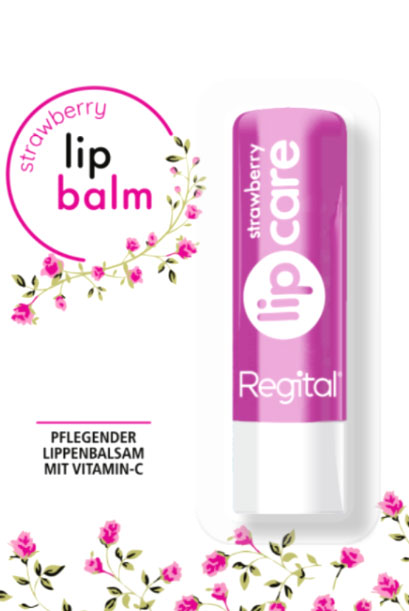 Strawberry lip balm – 4.9 g مرطب الشفاه من ريجيتال